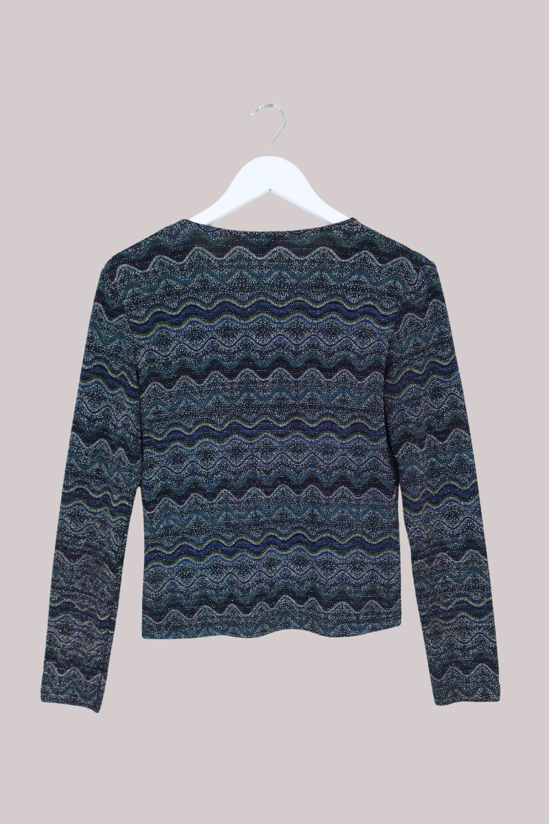 Vintage Top - Disco Shimmer - Size L