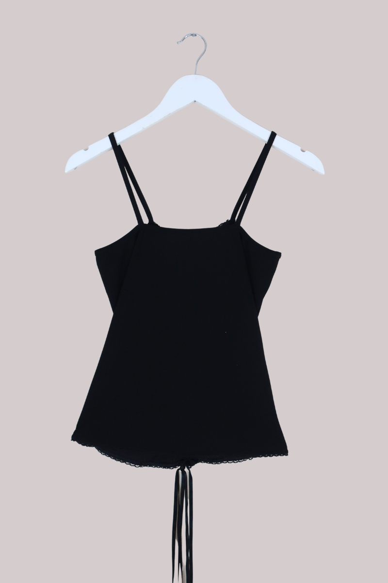 Vintage Top - Onyx Corset - Size XS