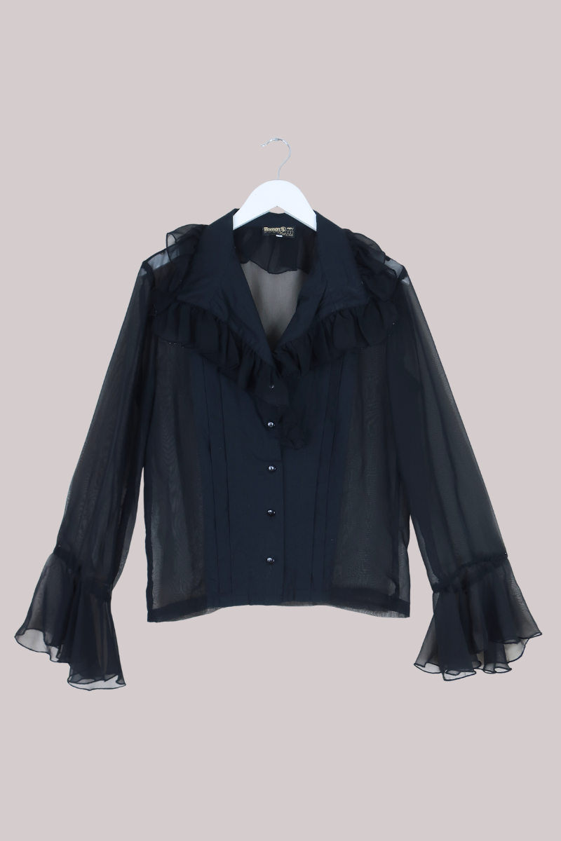 Vintage Top - Black Dove - Size L