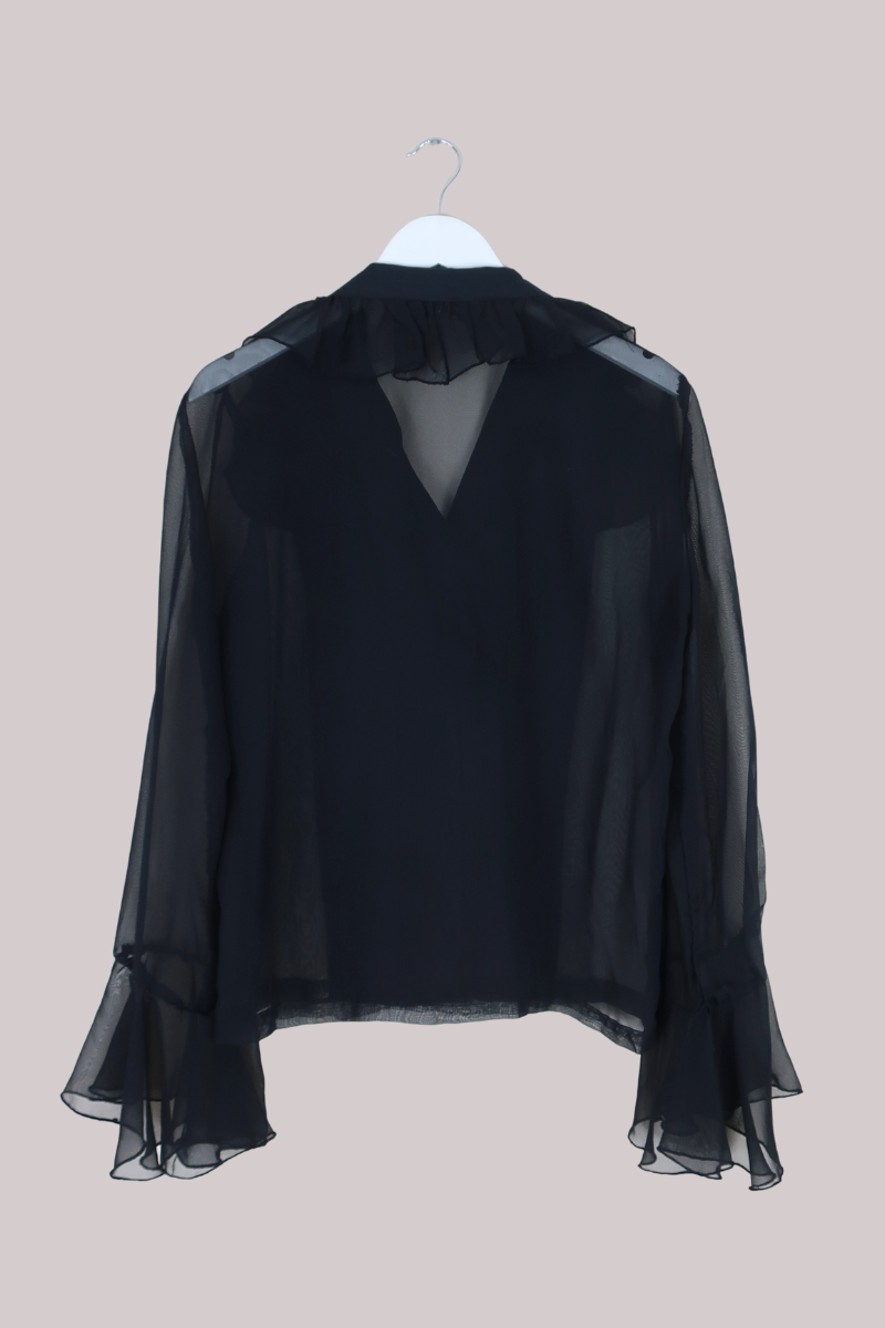 Vintage Top - Black Dove - Size L