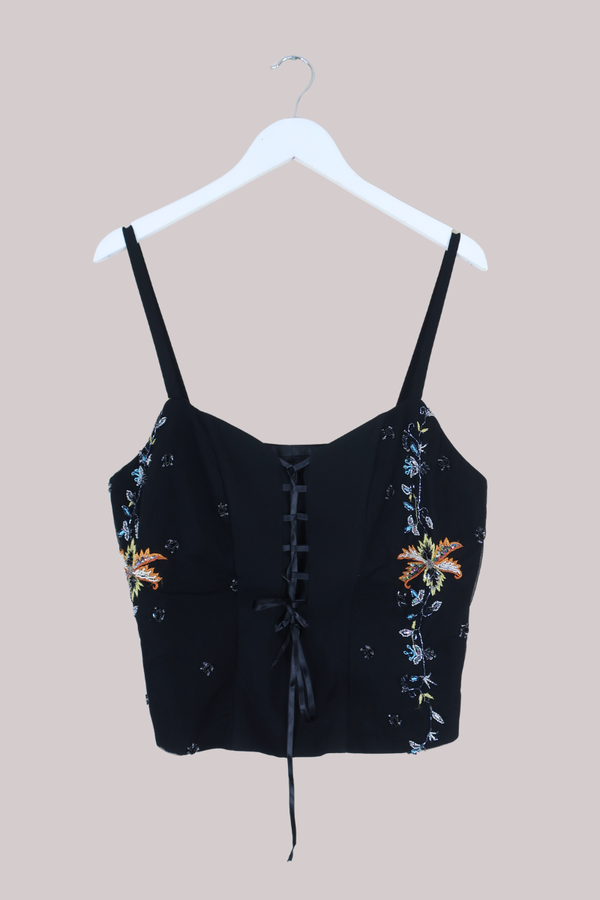 Vintage Top - Tropical Wildflowers - Size M/L