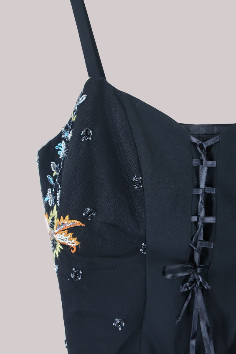 Vintage Top - Tropical Wildflowers - Size M/L