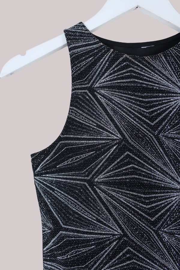 Vintage Top - Bursts Of Stardust - Size S