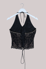 Vintage Top - Bronze Showgirl - Size S