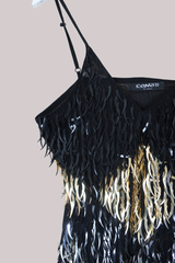 Vintage Top - Metallic Cami - Size XL