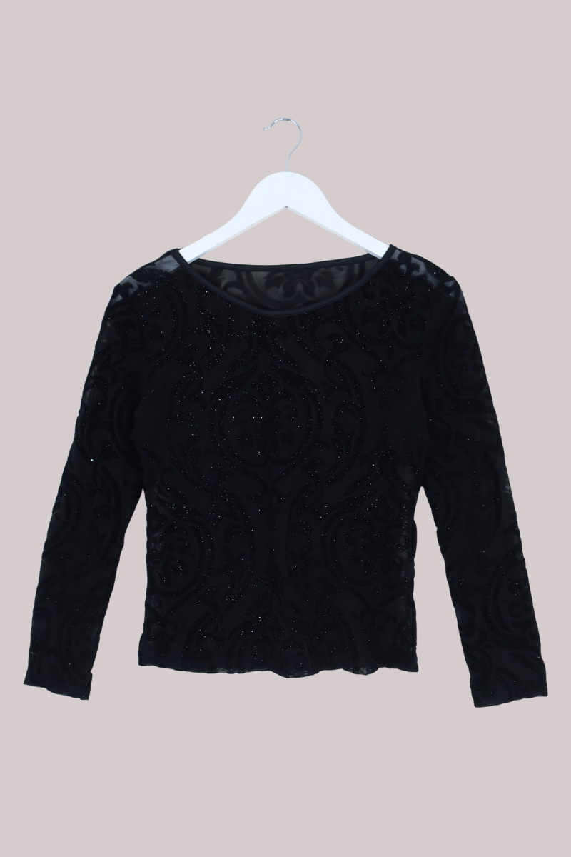 Vintage Top - Victorian Velvet - Size M