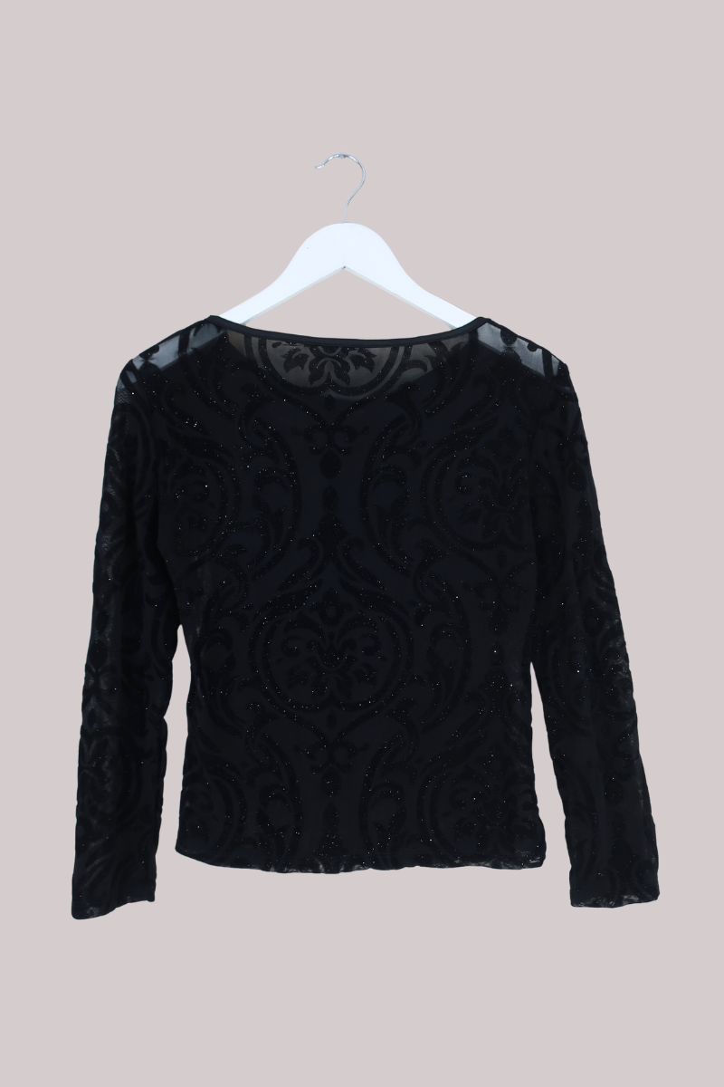 Vintage Top - Victorian Velvet - Size M