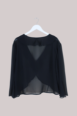 Vintage Top - Sheer Elegance - Size XXL