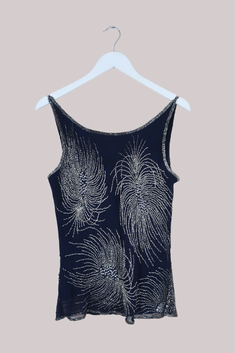 Vintage Top - Midnight Ice - Size XXL