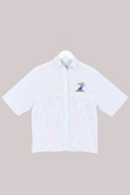 Vintage Shirt - Cross Stitch Stripe - Free Size