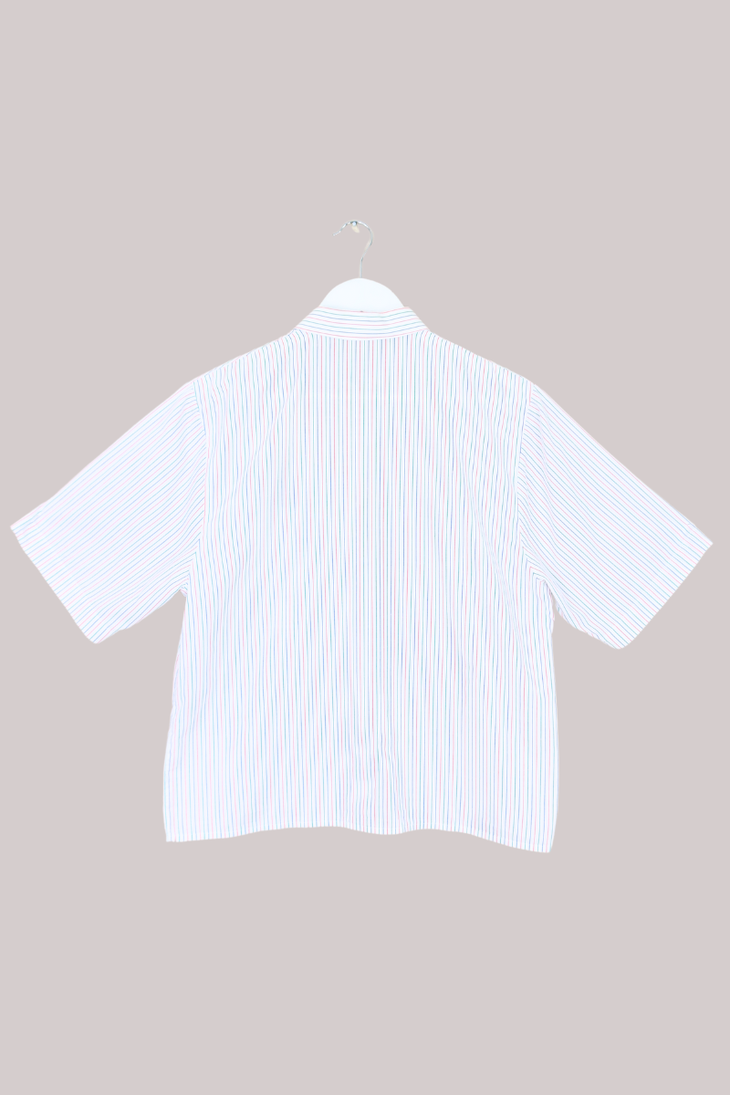 Vintage Shirt - Cross Stitch Stripe - Free Size