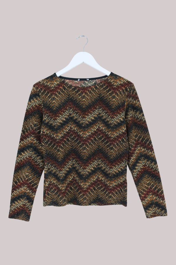 Vintage Top - Fire & Brimstone - Size XL