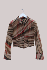 Vintage Top - Sunset Shimmer Stripe - Size M/L