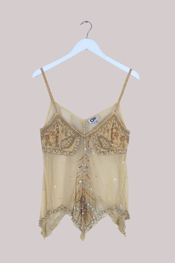 Vintage Top - Glitter Belle - Size S/M