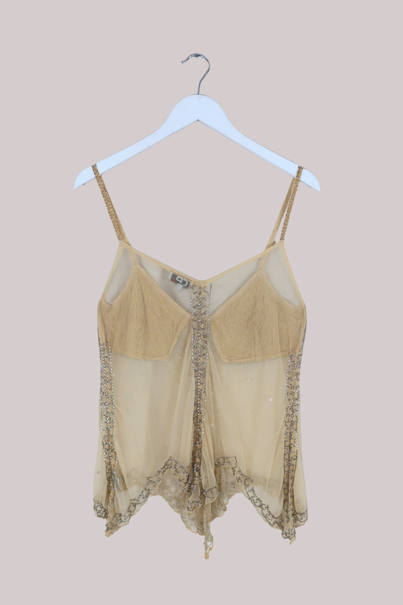 Vintage Top - Glitter Belle - Size S/M