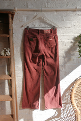 Vintage Trousers - Concord Mauve Purple Corduroy - W31 L31