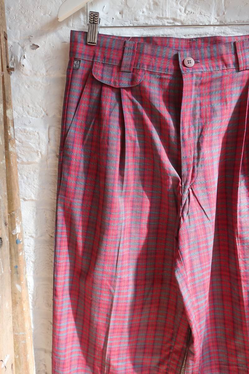 Vintage Trousers - Winter Symphony Tartan - W31 L33
