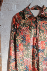 Vintage Shirt - Woodland Fairy Paisley - Size M/L