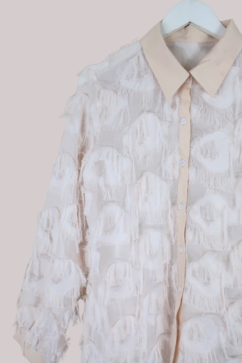 Vintage Top - Ruffled Feathers - Size M/L