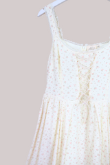 Darcy Maxi Meadow Dress in Rose Trellis Pink