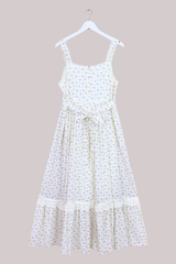 Darcy Maxi Meadow Dress in Wisteria Canopy Purple