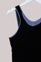 Vintage Top - Midnight Lake Velvet - Size S