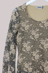 Vintage Top - Gothic Lace - Size S/M