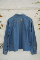 Vintage Denim Shirt - Bear & The Birds - Free Size M