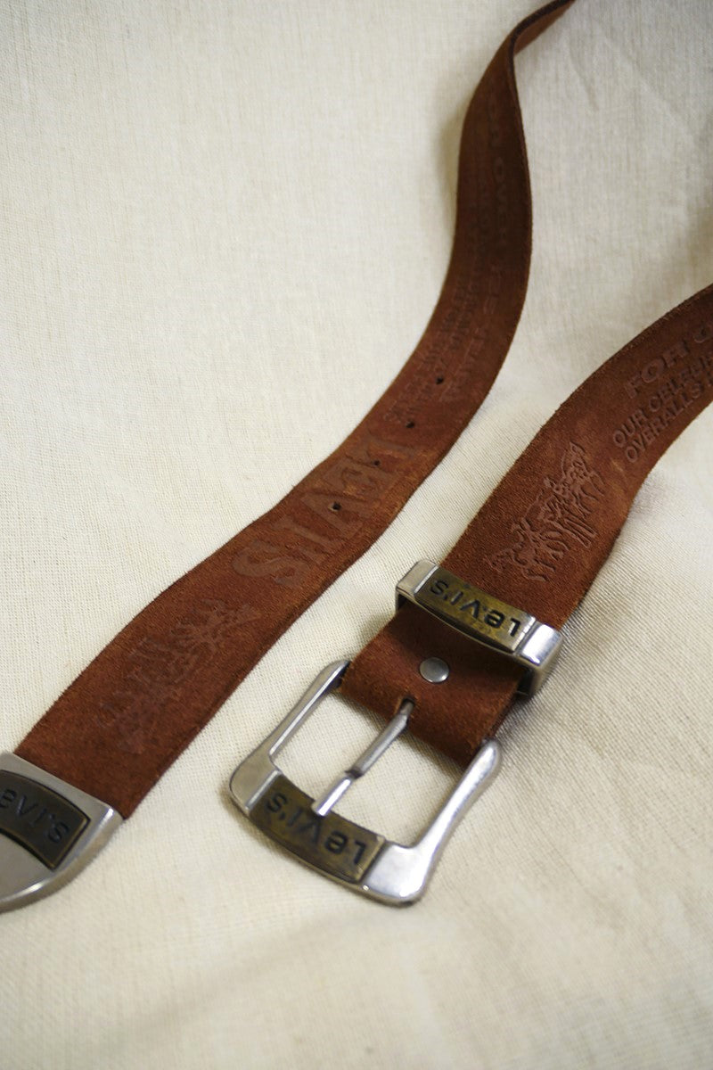 Vintage Belt - Classic Suede Levi's - Size XS to M
