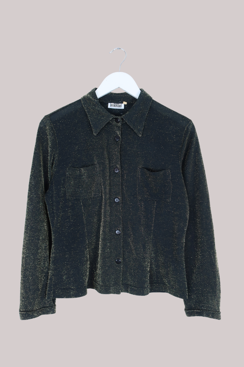 Vintage Top - Gold Dust - Size L/XL