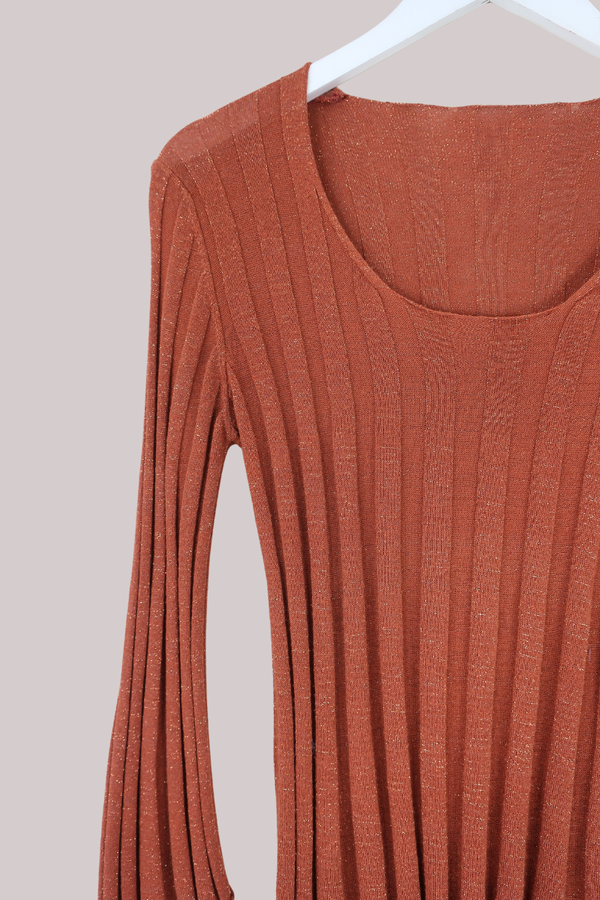 Vintage Top - Glimmering Copper - Size XL
