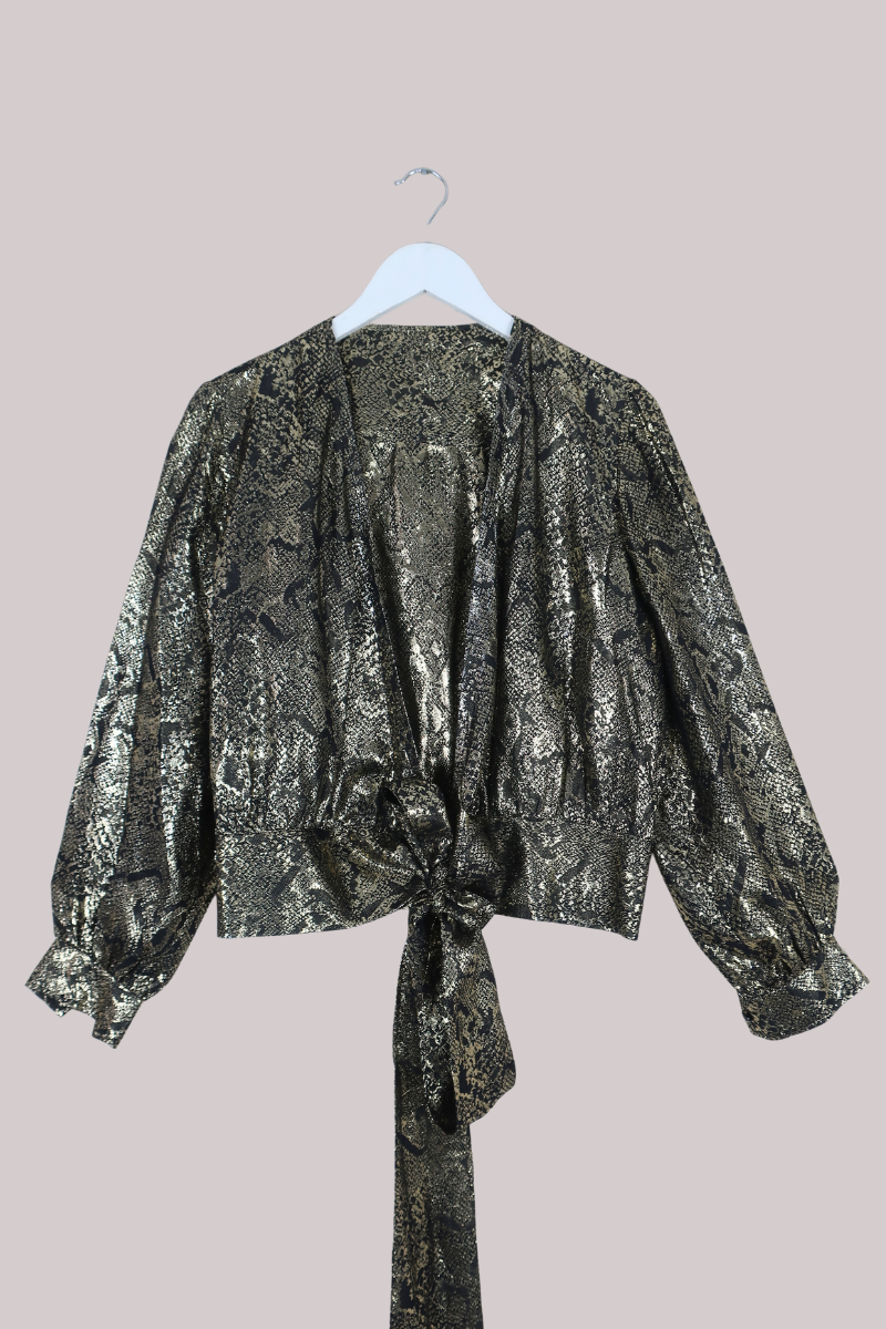 Vintage Top - Golden Cobra - Size XL