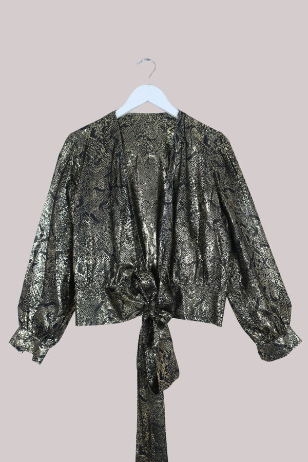 Vintage Top - Golden Cobra - Size XL