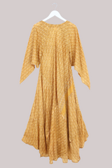 Goddess Pure Silk Dress - Sunflower Conservatory - Size M/L