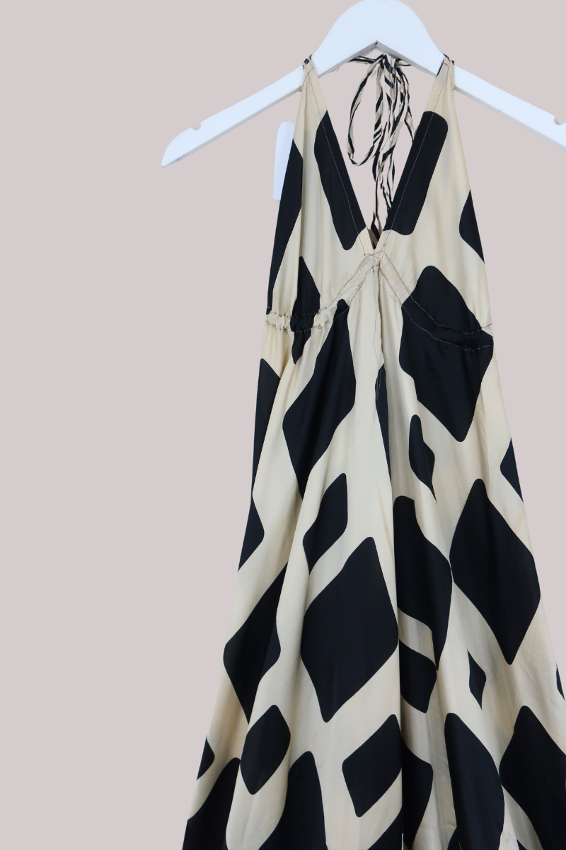 Medusa Harem Jumpsuit in Dominoes - Free Size S/M