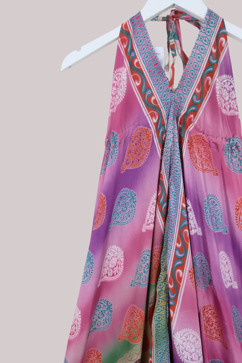 Medusa Harem Jumpsuit in Lavender Haze - Free Size L