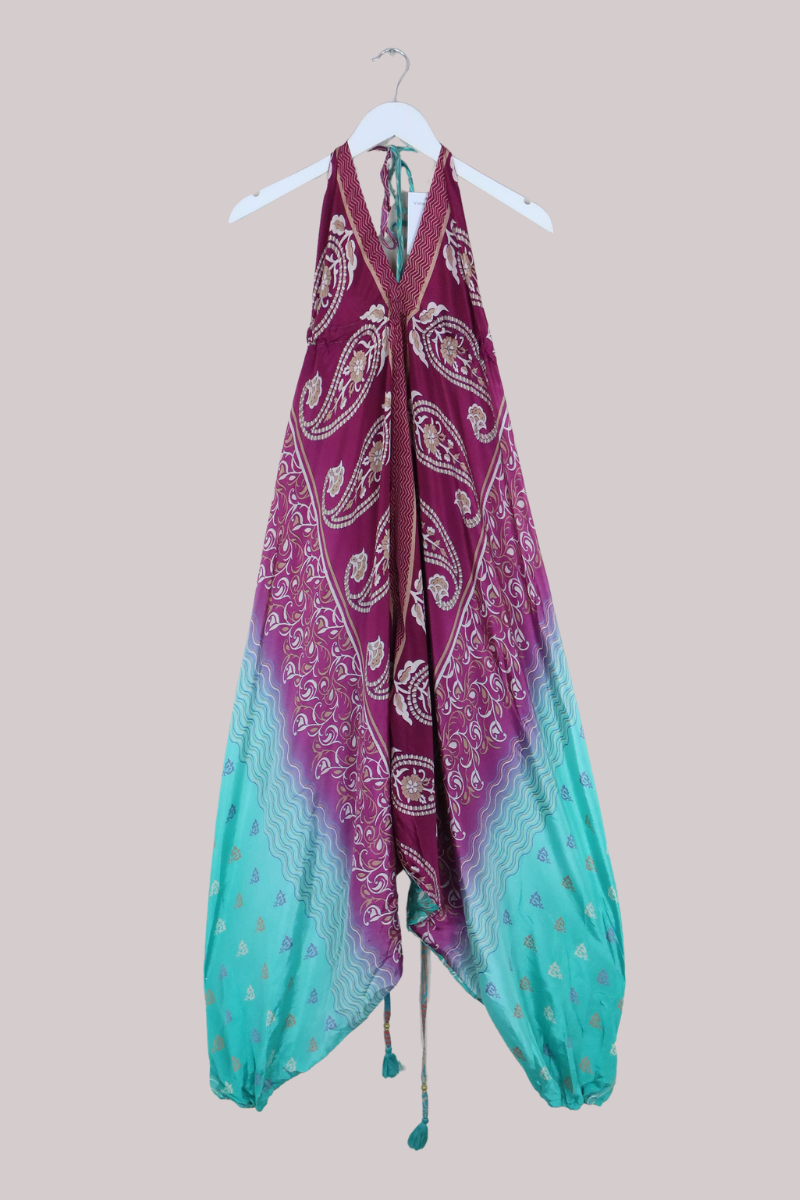 Medusa Harem Jumpsuit in Cocktail By The Sea - Free Size M/L