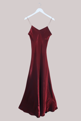 Vintage Dress - Wine Stain - Size XS