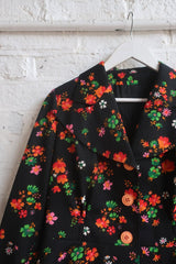 Vintage Flower Power Jacket - Size M/L by All About Audrey
