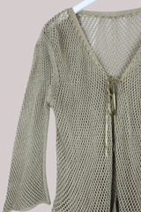 Vintage Top - Sage Crochet - Size L