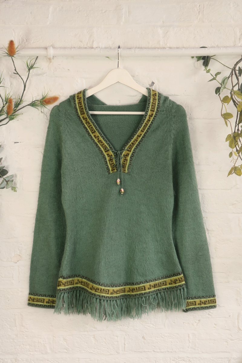 Vintage Knit Jumper - Alpaca Field - Size M