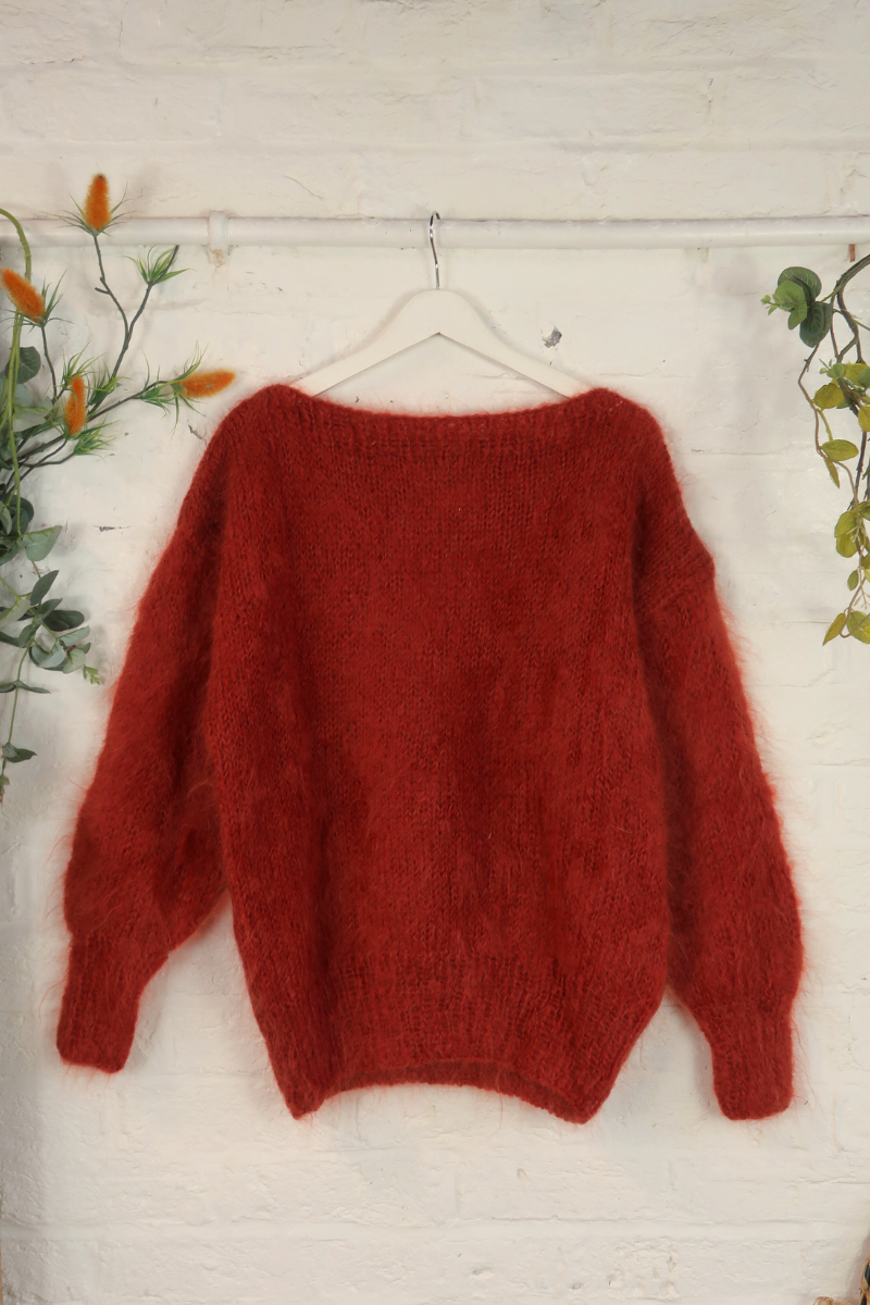 Vintage Knit Jumper - Desert Mohair - Size XXL
