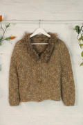 Vintage Knit Cardigan - 90s Scarecrow - Size M