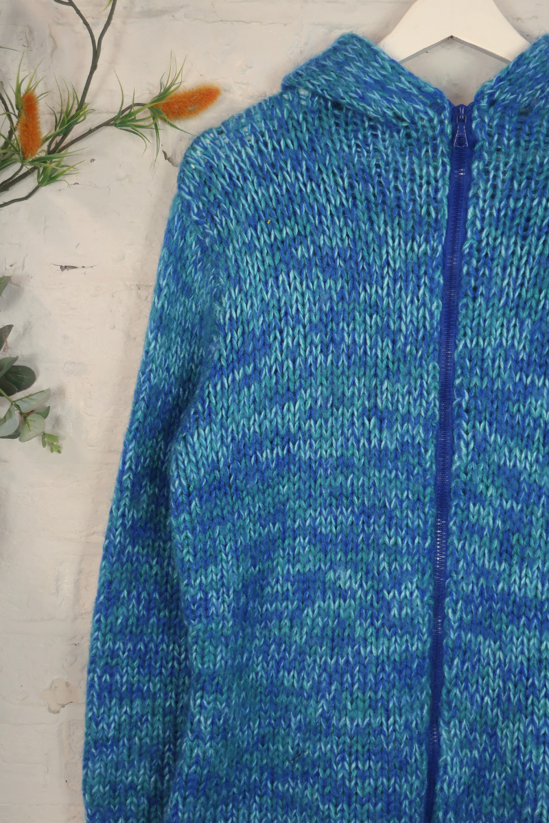 Vintage Knit Jumper - Oceanic Feeling - Size M/L