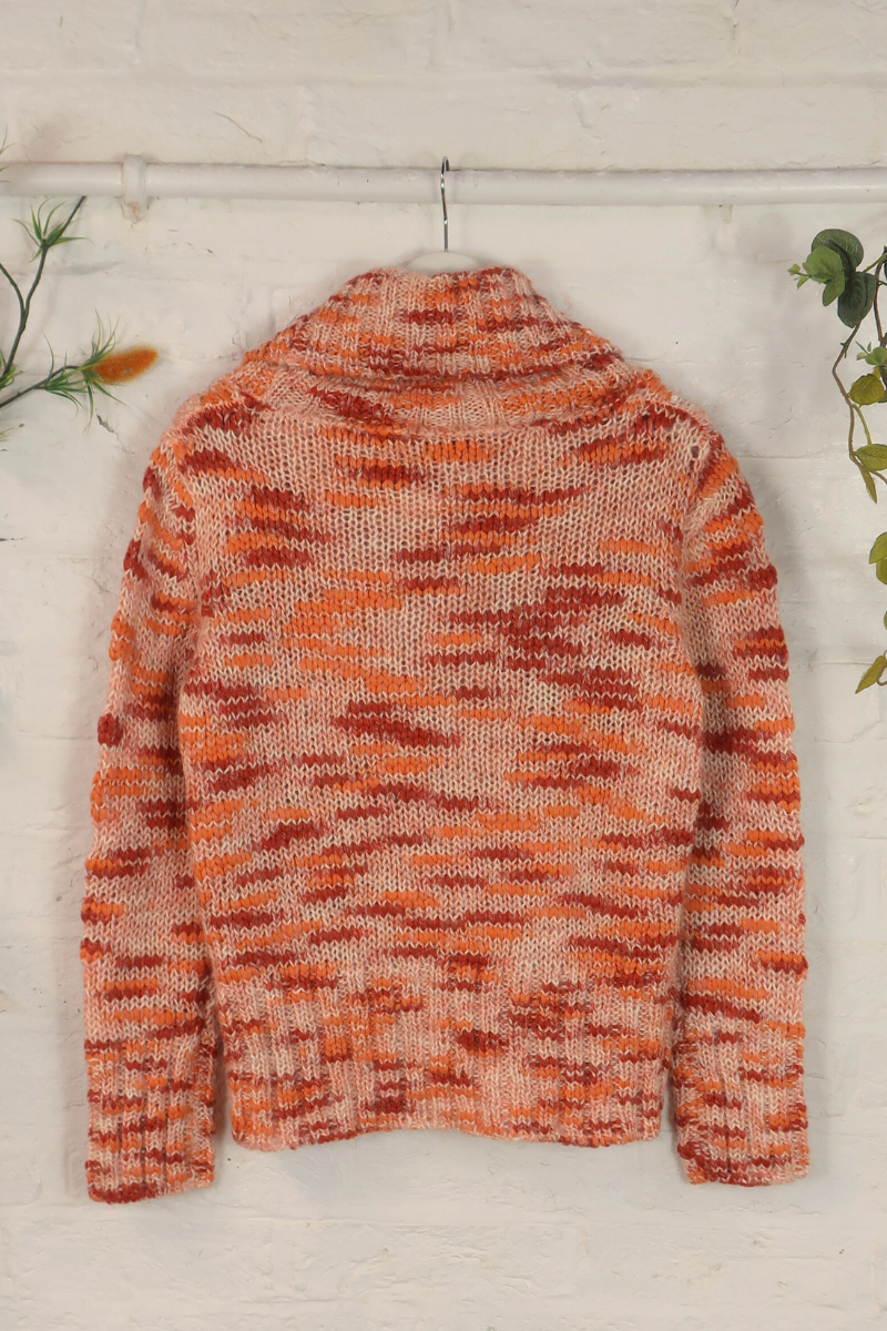 Vintage Knit Jumper - Clementine Sky - Size M/L