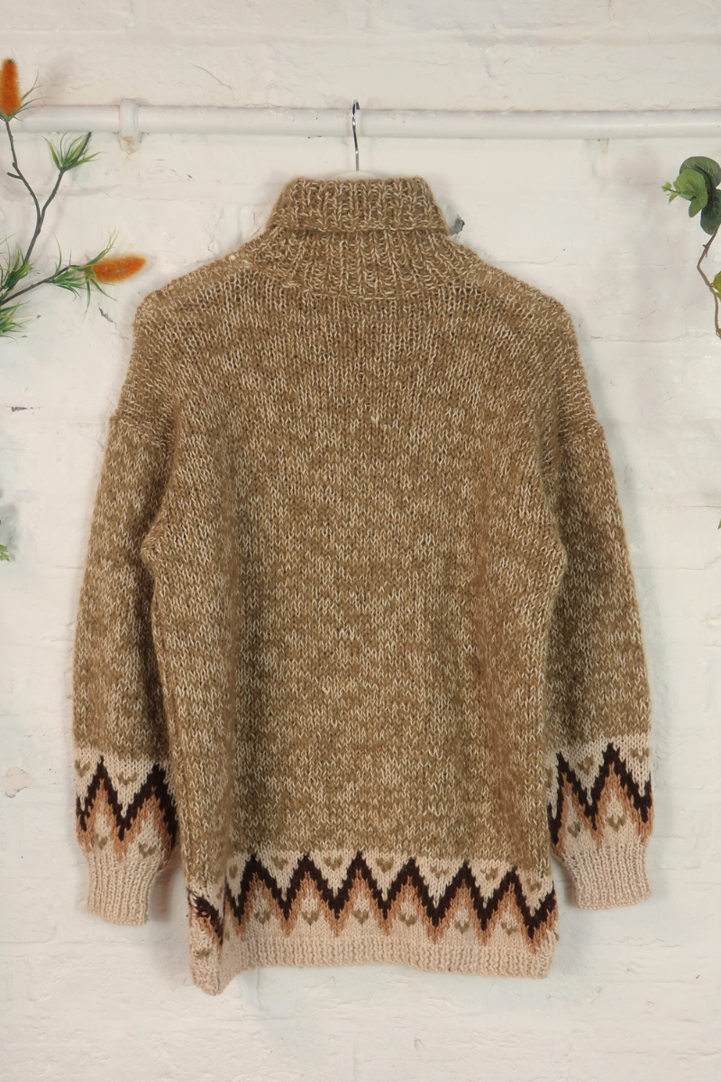 Vintage Knit Jumper - Scarecrow - Size L