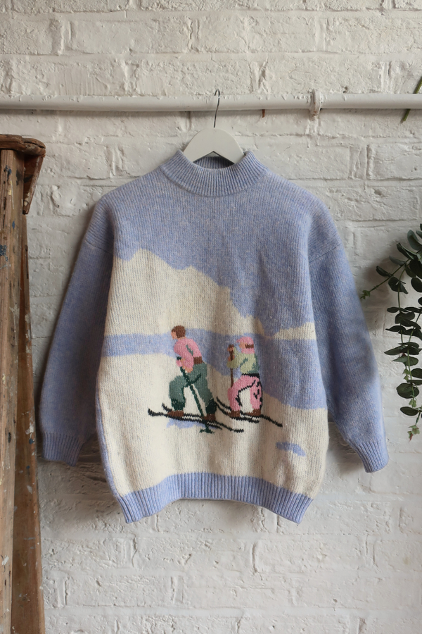 Vintage Knit Jumper - Après Ski - Size M/L
