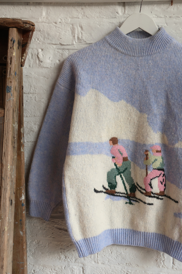 Vintage Knit Jumper - Après Ski - Size M/L