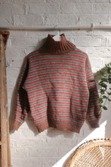 Vintage Knit Jumper - Notting Hill Stripe - Size M/L