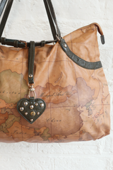 Vintage Designer Alviero Martini Bag - Treasure Map Holdall
